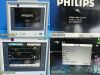 PHILIPS M3046A M4 Series ,W/ M3001A MMS Module & New Leads ~Patient Monitor