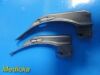Lot of 6 Rusch Sunmed W.A Assorted MAC/MIL Standard Laryngoscope Blades
