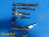 6X Foregger MAC,MIL,WIS,WIS-Hipple, Bennetts Assorted Laryngoscope Blades