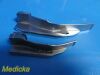 6X Foregger MAC,MIL,WIS,WIS-Hipple, Bennetts Assorted Laryngoscope Blades