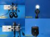 HILL-ROM 767 Wall Transformer W/ 20200 Otoscope & 11610 Ophthalmoscope Head