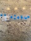 EDGE SYSTEMS 1022-34-5908 Hydrafacial Large Blue Tips (15 Quantity) Hydropeel Cosmetic General