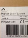 MOLNLYCKE 282055-50 Border Sacrum,  16X20cm (50/Case)