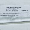 KARL STORZ 26711050 15mm Morcellator Cutter for Sawalhe - Box of 5