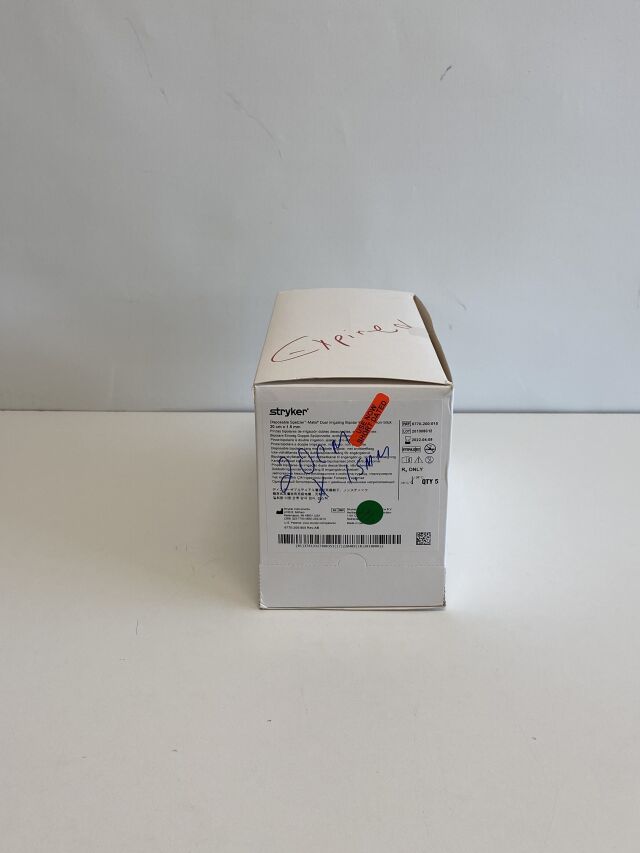 STRYKER Disposable Spetzier Malis 6770-200-015 Exp. 04-2022  (D4) 6770-200-015 Disposable Spetzier Malis