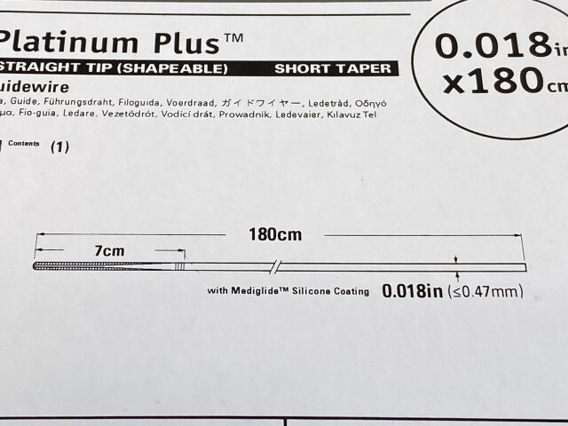 BOSTON SCIENTIFIC Platinum Plus M001466040  Exp. 03-2022  (H32)  M001466040 Platinum Plus