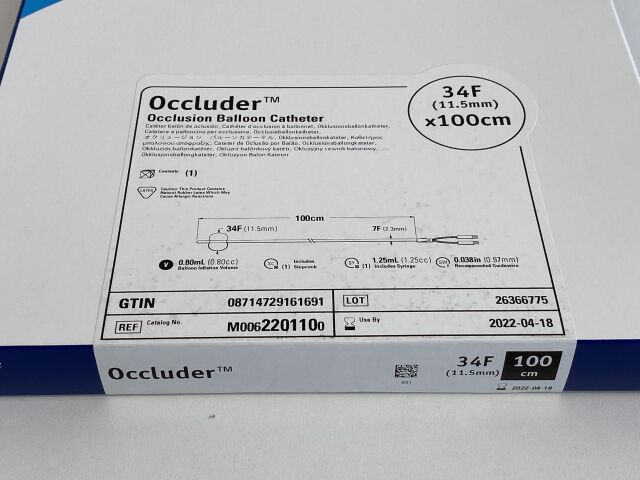 BOSTON SCIENTIFIC Occluder M0062201100  Exp. 04-2022  (H32) M0062201100 Occluder