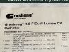 BARD Groshong  9.5F  7726950  Exp. 03-2022  (H6) 7726950