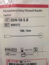 COOK G00272 Percutaneous Entry Thinwall Needle 18G 5cm (X)