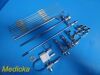 OLYMPUS ACMI Urethrotome Set  W/ Sheath Bridges Knives & Adapter(26 pieces)