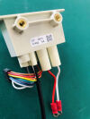 NIHON KOHDEN CY-0013  cardiolife TEC-7621C TEC-7721C defibrillator handle socket CY-0013 Defibrillator