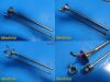 Electrosurgical Instrument ESI Yeoman Sigmoidoscope Set W/Light Guide,Case
