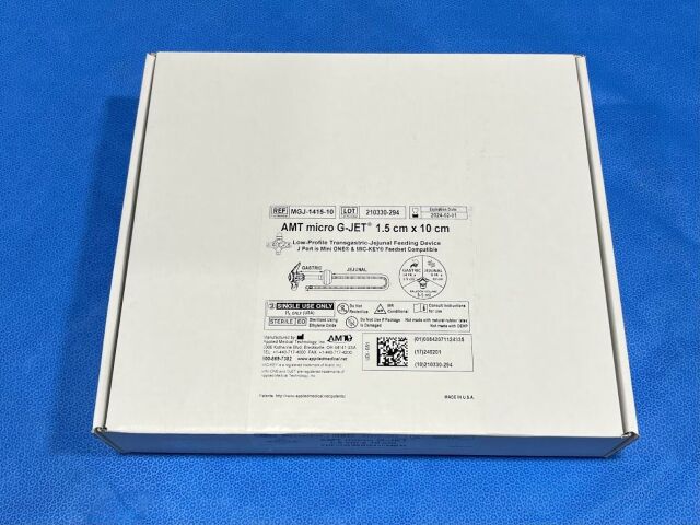 APPLIED MEDICAL TECHNOLOGY MGJ-1415-10 EXPIRED AMT Micro G-JET Low-Profile Transgastric-Jejunal Feeding Device, 14FR 1.5cm x 10 cm