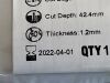 STRYKER Ezout Blade Pack 68mm 7812-068-001K Exp. 04-2022 (E7) 7812-068-001K Ezout Blade Pack 68mm