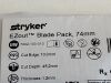 STRYKER Ezout Blade Pack 74mm  7812-074-001K Exp. 05-2022 (#E7) 7812-074-001K Ezout Blade Pack 74mm