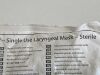 AMBU Lot of 7 Laryngeal Mask #5   321500000U Exp. 06-2022 (M35) Laryngeal Mask #6 Laryngeal Mask #6