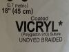 ETHICON Box of 35 Vicryl   J492H  Exp. 02-2022 (Q19) J492H Vicryl