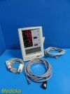 DATASCOPE Accutorr Plus Masimo Set SpO2,W/ SpO2 Sensor, Temp Pod ~ Monitor