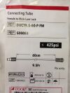 COOK G00053 Connecting Tube, 9.5Fr (X)