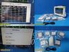 PHILIPS M8002A Intellivue MP30, W/ M3001A MMS Module & Leads ~ Monitor