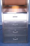 AMSCO O.R. Storage Console w/   Light Stainless Medical Cabinet