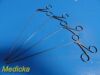 V. MUELLER Lot of 4  Assorted JAKO Micro Laryngeal ENT Forceps Set
