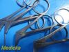 V. MUELLER Lot of 4  Assorted JAKO Micro Laryngeal ENT Forceps Set