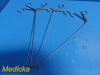 V. MUELLER Lot of 4  Assorted JAKO Micro Laryngeal ENT Forceps Set