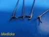 V. MUELLER Lot of 4  Assorted JAKO Micro Laryngeal ENT Forceps Set