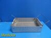 UNIVERSAL Wagner Steriset Medline Sterilization  Container W/ Lid & Basket