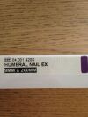 SYNTHES 04.001.420S Humeral Nail Ex 9mm x 20mm (X)