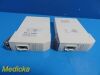 GE DATEX-OHMEDA Lot of 2  E-NSAT-00 SpO2 Modules, Nellcor Sensor ONLY
