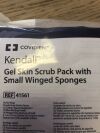 COVIDIEN 41561 Kendall, Gel Skin Scrub Pack with Small Winged Sponges, (20/Case), (X)