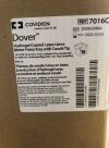 COVIDIEN 7016C Dover, Hydrogel Coated Latex Urine Meter Foley Tray with Coude Tip, 16Fr, (10/Case)