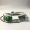 GE 2017003-001  CareFusion Original New Multi-Link Adult ECG Care Cable 3 5 Lead ,AHA,3.6M 12ft REF 2017003-001  ECG unit