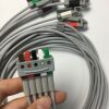 GE REF 414556-002 replace 412681-002  CareFusion Original New Multi-Link ECG Leadwire Replaceable set 5-lead,Grabber ,AHA,130CM 51in REF 414556-002 replace 412681-002  ECG unit