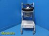 ARJO HUNTLEIGH MaxiAir Patient Transfer System Air Pump W/ 6-ft Hose &Cart
