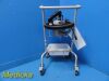 ARJO HUNTLEIGH MaxiAir Patient Transfer System Air Pump W/ 6-ft Hose &Cart