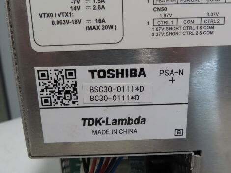 TOSHIBA PSA-N BSC30-01111*D TDK-LAMBDA