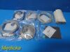 HEWLETT PACKARD M3000A MMS Module W/ ECG,SpO2,NBP,TEMP,IBP LEADS Bundle *TESTED*