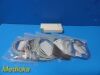 HEWLETT PACKARD M3000A MMS Module W/ ECG,SpO2,NBP,TEMP,IBP LEADS Bundle *TESTED*