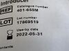 CORDIS Brite Tip Sheath  401-655M  Exp.2022-05  (B24) 401-655M Brite Tip Sheath