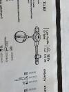 AVANOS Gastrostomy Feeding Tube 0120-18-5.0 Exp.2022-06  (B18) 0120-18-5.0 Gastrostomy Feeding Tube