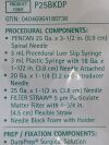 BRAUN Pencan Spinal 333862 Exp.2023-09  (B13) 333862 Pencan Spinal