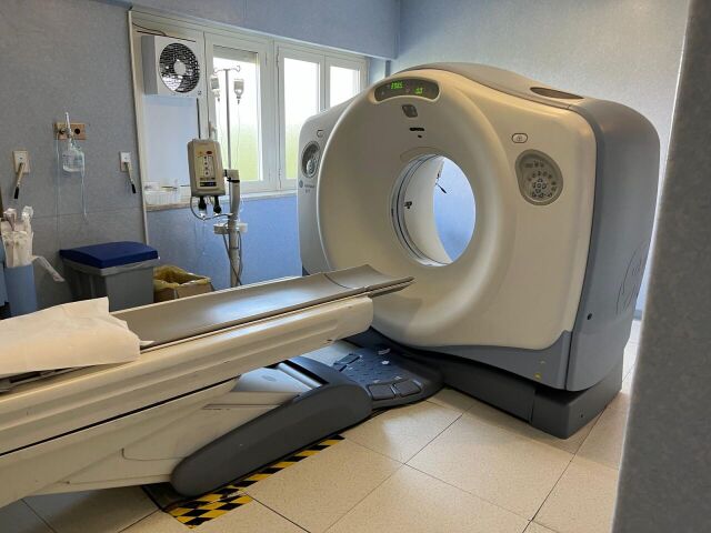 GE Lightspeed VCT 128 CT Scanner