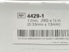 SMITH MEDICAL 4429-1 Box/100 Hypodermic Fixed Needle Insulin Syringe