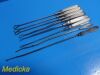 CODMAN Lot of 8  Assorted Sims Uterine Curettes, Sharp & Uterine Sounds