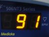 CRITICARE 506N3 Series 506N3 Monitor W/ NBP Hose, Cuff,Temperature Probe