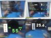 SPACELABS Ultraview 91369,W/ 91496 Module & NEW LEADS ~ Patient Monitor