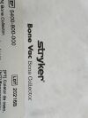 STRYKER Bone Collector 5400-800-000 Exp.2022-08  (D7)  5400-800-000 Bone Collector